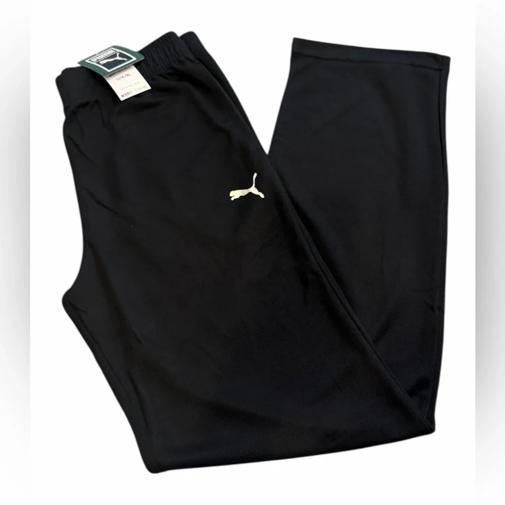 Puma Big Boys Pure Core Pant - Youth L (14-16) in Puma Black‎